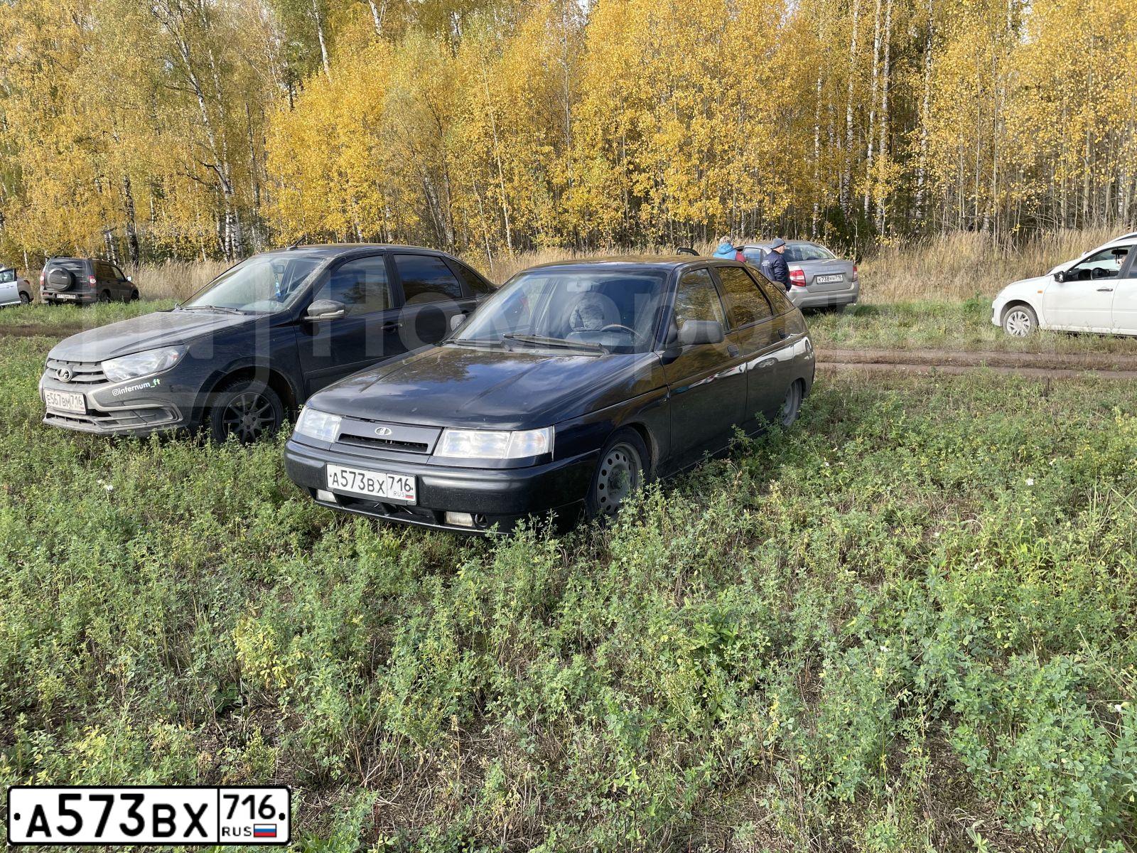 Фото автомобиля LADA 2112, 2006 — госномер А573ВХ716. Цвет: ГРАФИТОВЫЙ МЕТАЛЛИК
