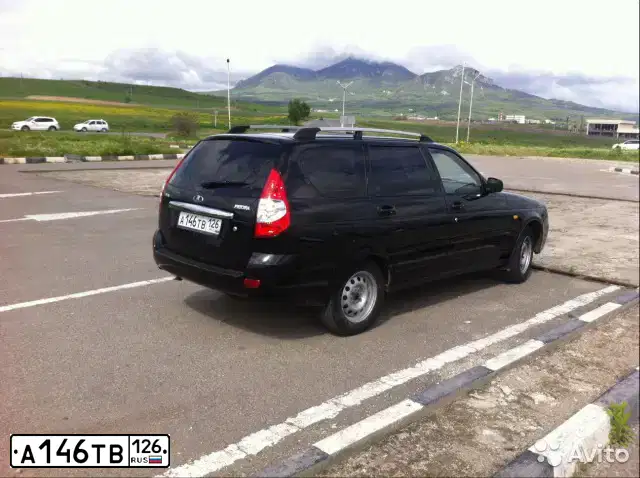 Фото автомобиля LADA 2171 PRIORA, 2010 — госномер А146ТВ126. Цвет: СИНЕ-ЧЕРНЫЙ