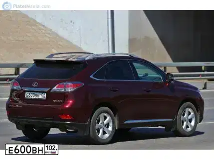 Фото автомобиля LEXUS RX, 2016 — госномер Х797ЕО152. Цвет: Красный