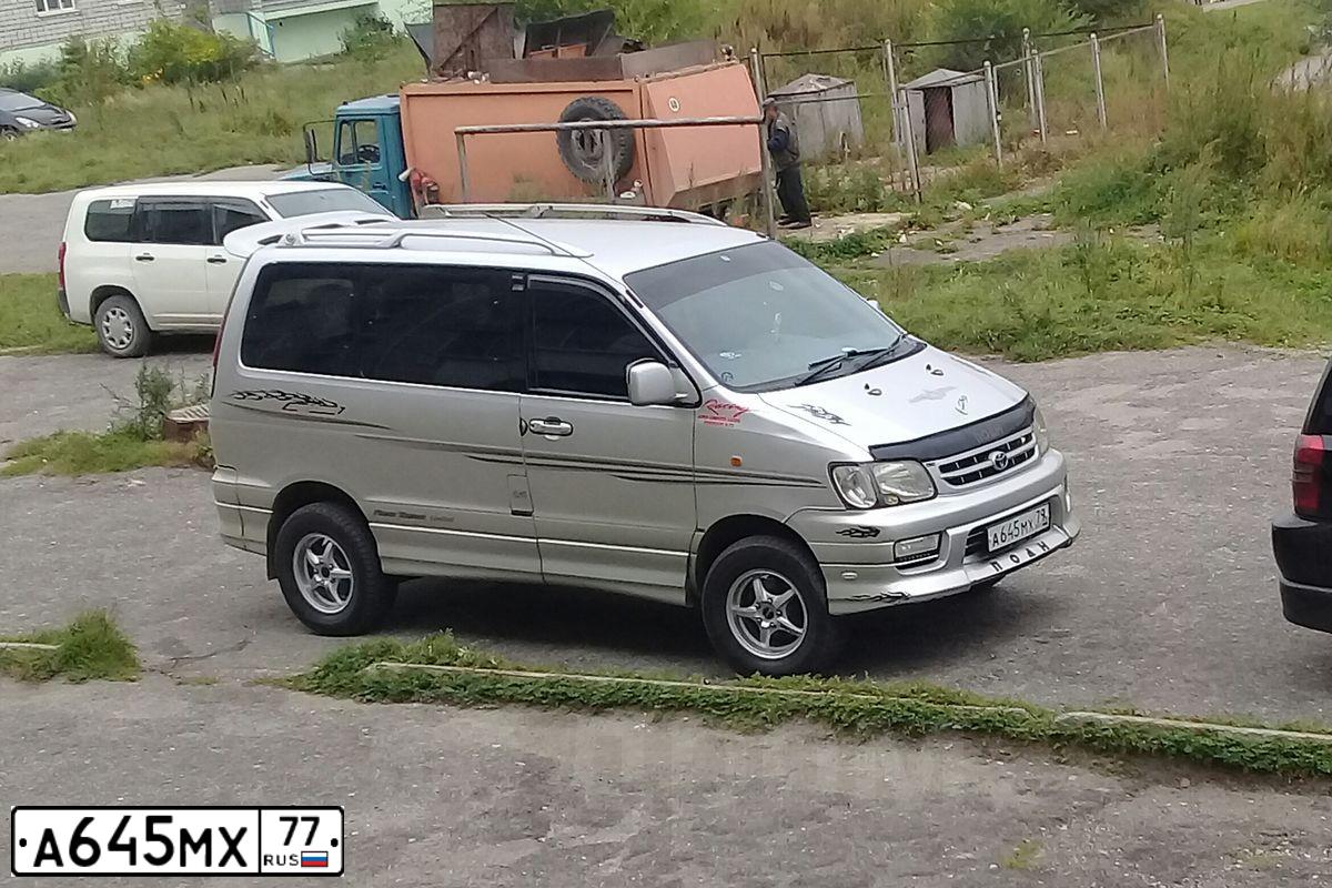 Фото автомобиля GAZ 3302 EL, 1995 — госномер А645МХ77. Цвет: голубой
