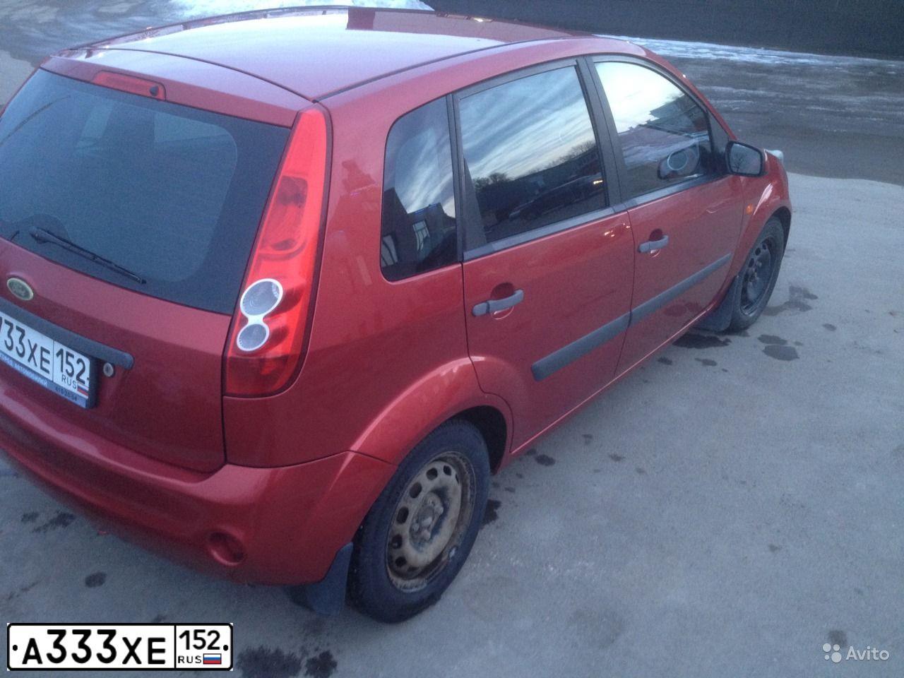 Фото автомобиля HONDA CIVIC, 2008 — госномер М989ММ152. Цвет: Красный