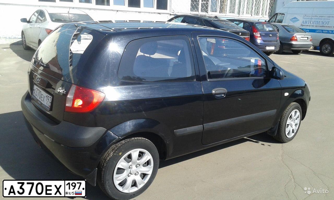 Фото автомобиля HYUNDAI GETZ, 2010 — госномер А370ЕХ197. Цвет: ЧЕРНЫЙ