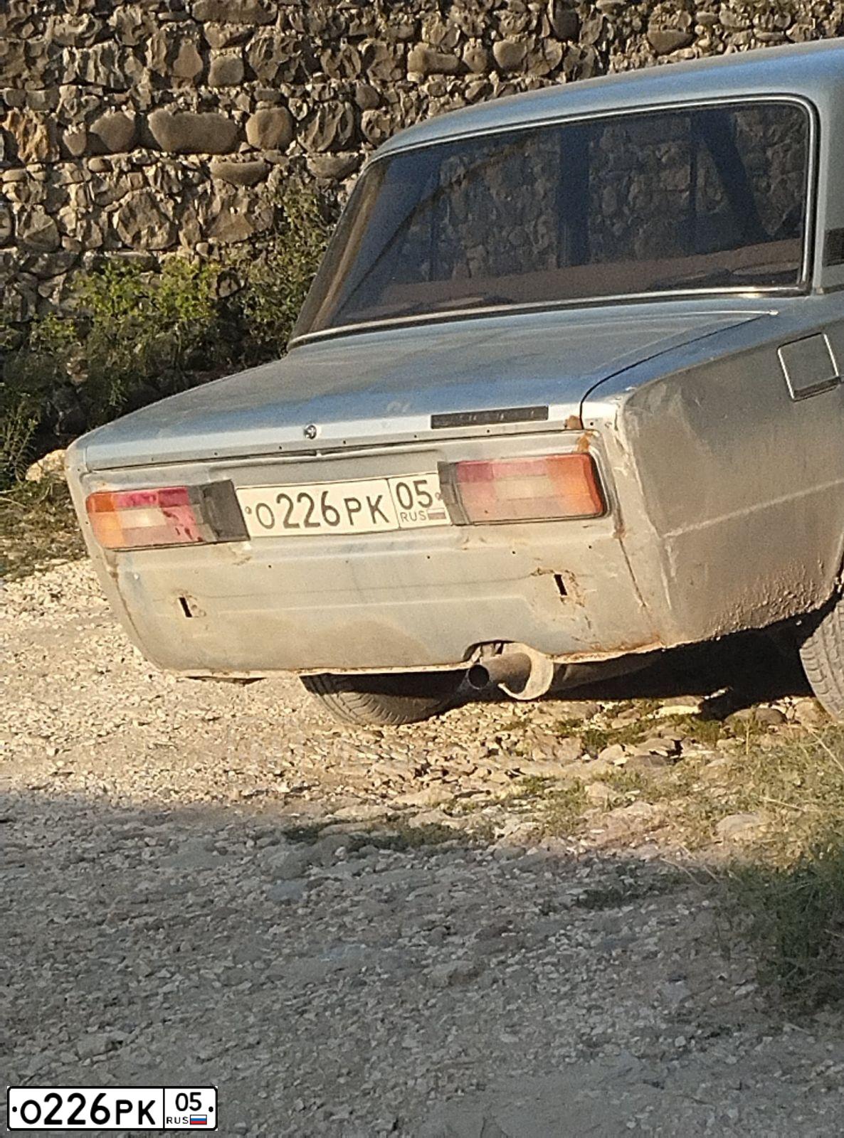 Фото автомобиля LADA 2106 LADA, 2001 — госномер О226РК05. Цвет: СЕРЕБРИСТО-ГОЛУБОЙ
