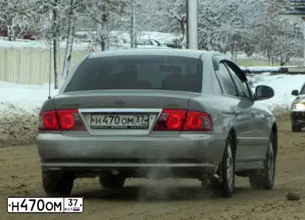Фото автомобиля KIA MAGENTIS, 2004 — госномер Н583МВ159