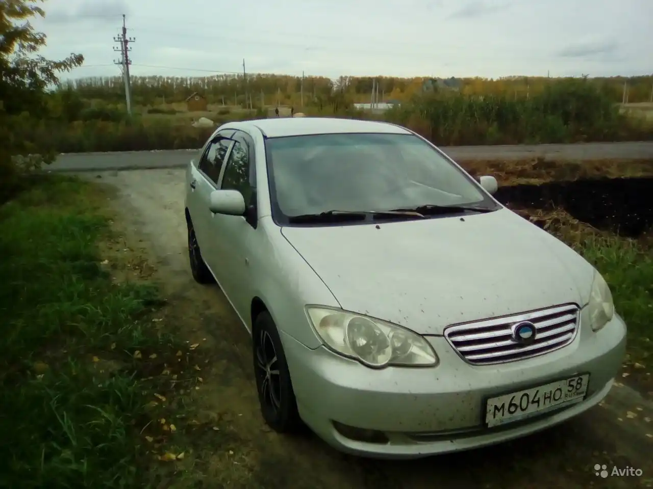 Фото автомобиля BYD F3, 2007 — госномер А296ХВ252. Цвет: Серый