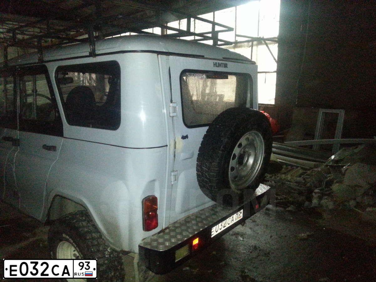 Фото автомобиля UAZ 3151 / HUNTER, 2005 — госномер Е032СА93. Цвет: СВЕТЛО СЕРЫЙ