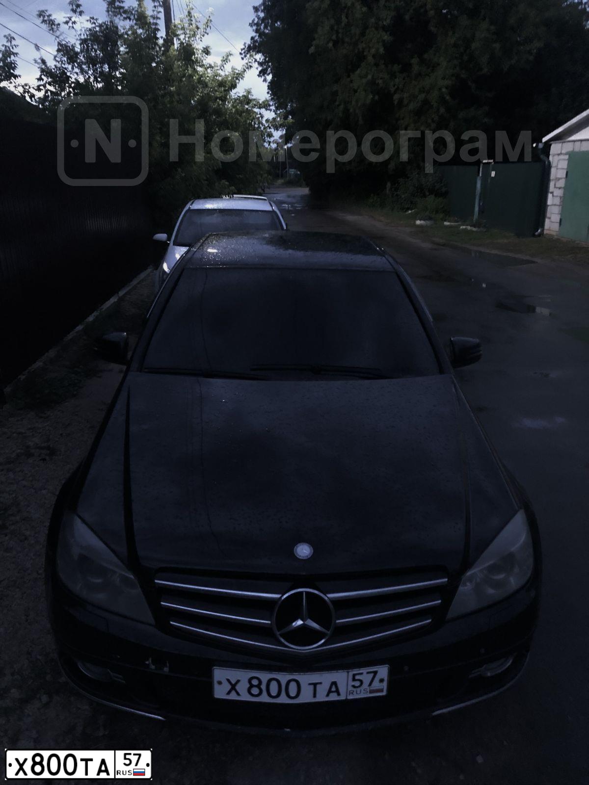 Фото автомобиля LADA 2170 PRIORA, 2010 — госномер Х800ТА57. Цвет: Сине-Черный