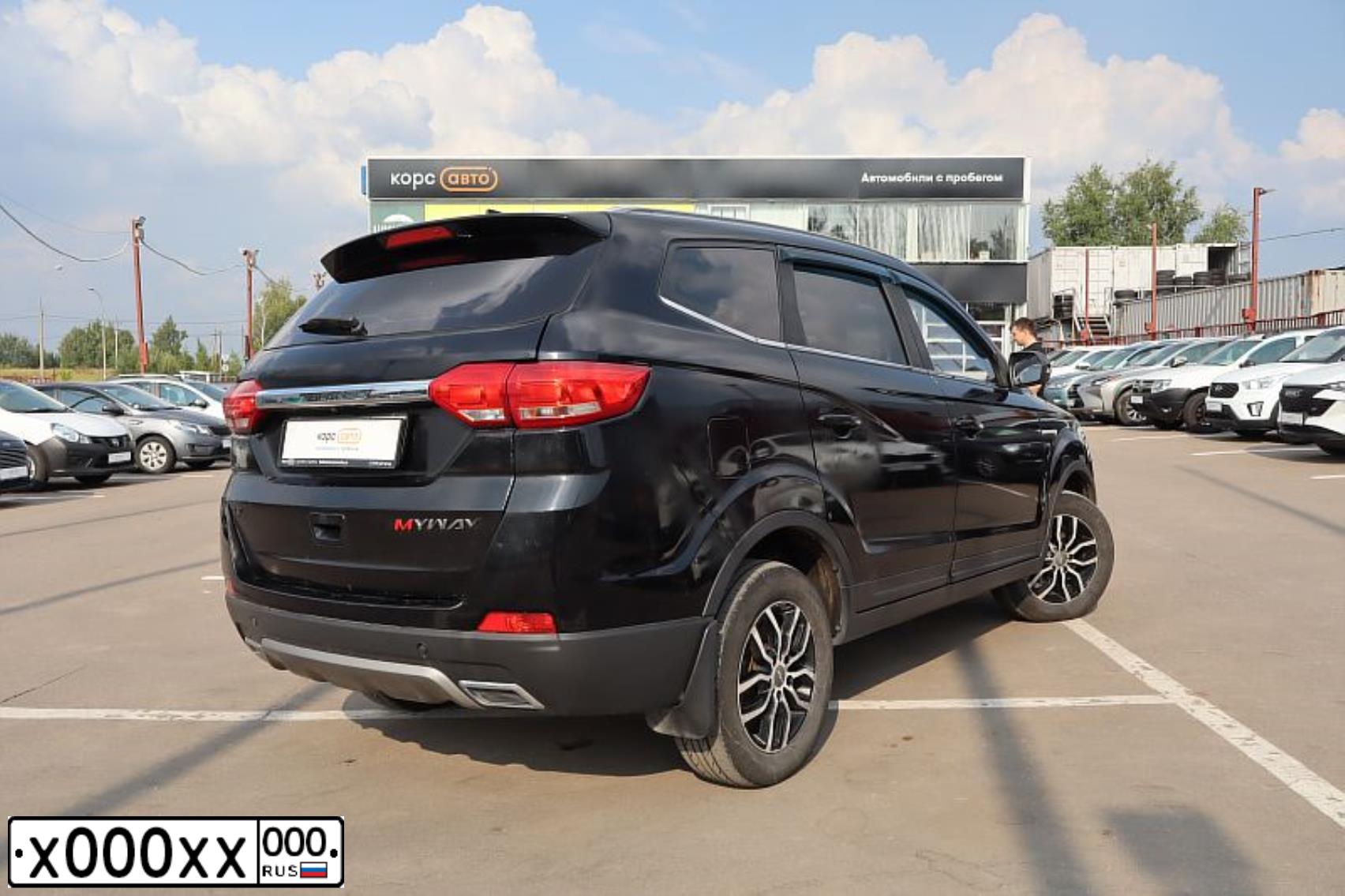 Фото автомобиля SUBARU IMPREZA, 2008 — госномер К258АВ196. Цвет: синий