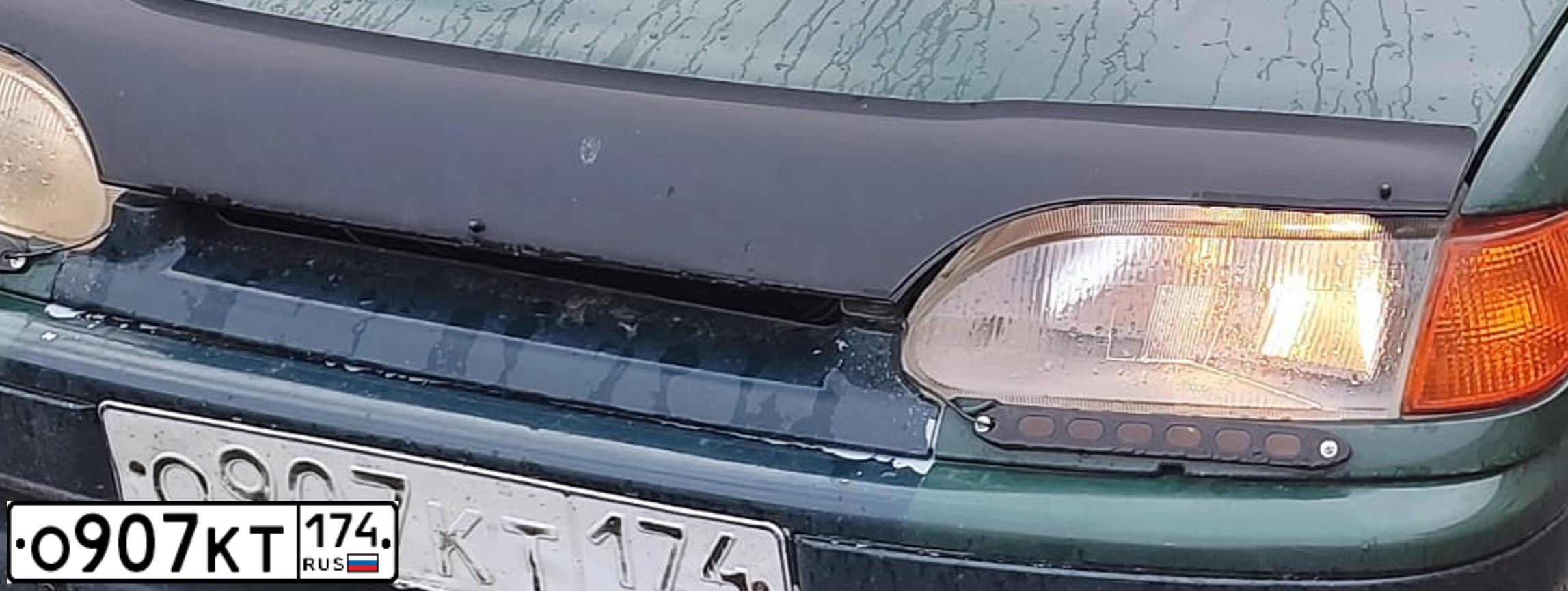 Фото автомобиля LADA 2115 SAMARA, 2001 — госномер Р529АЕ174. Цвет: СЕРО-ЗЕЛЕНЫЙ