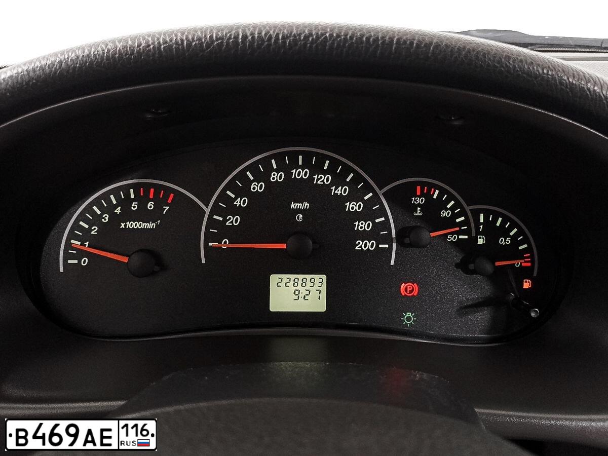 Фото автомобиля LADA 2170 PRIORA, 2008 — госномер В469АЕ116. Цвет: Сине-Черный