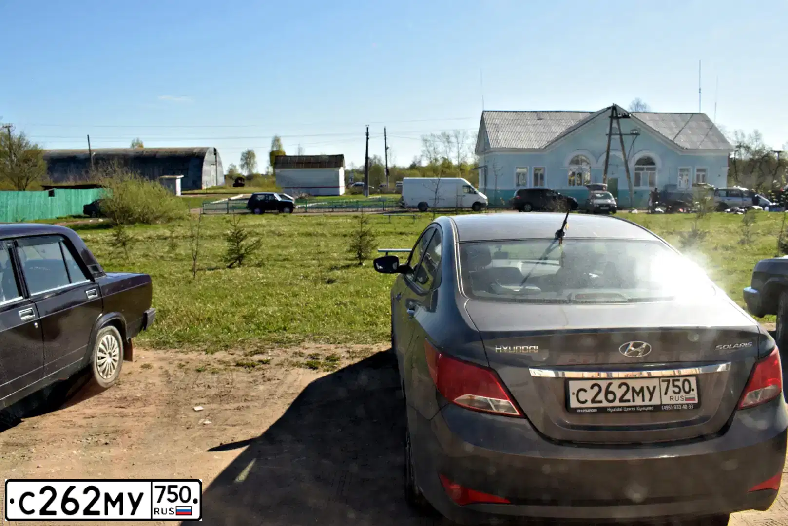 Фото автомобиля HYUNDAI SOLARIS, 2015 — госномер С262МУ750. Цвет: СЕРЫЙ ТЕМНЫЙ
