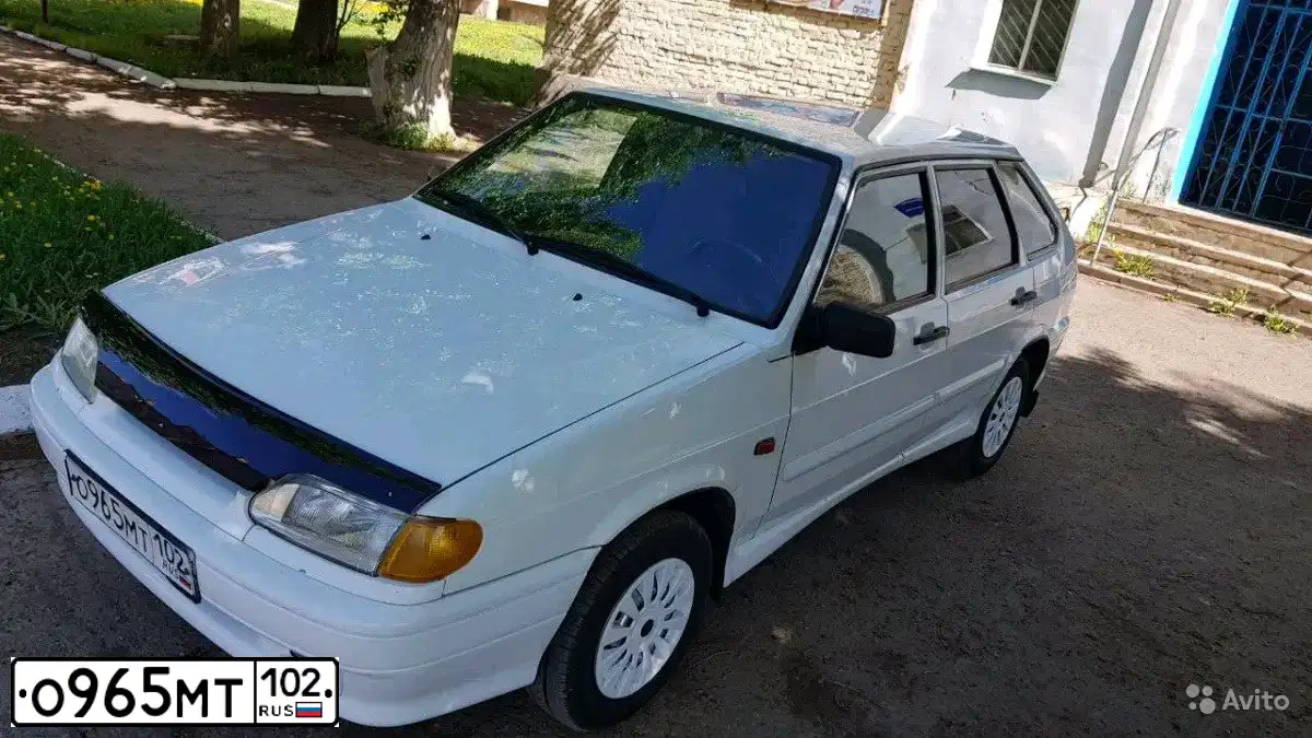 Фото автомобиля LADA 2114 SAMARA, 2013 — госномер О965МТ102. Цвет: Белый