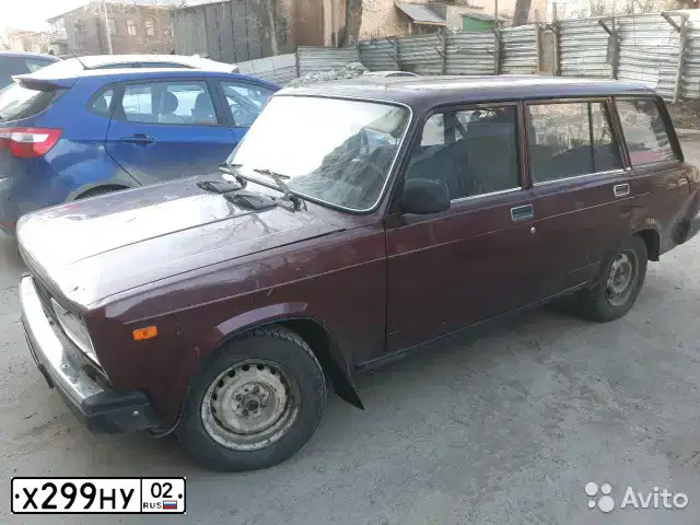 Фото автомобиля LADA 2104 LADA, 2007 — госномер Х299НУ02. Цвет: КРАСНЫЙ ПЕРЕЦ