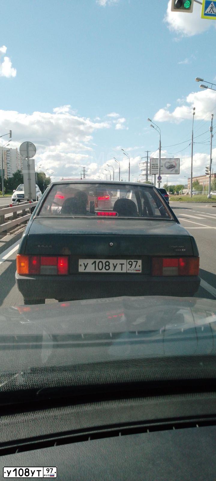Фото автомобиля LADA 2109 SAMARA, 2003 — госномер К007АЕ123. Цвет: ТЕМНО-ЗЕЛЕНЫЙ