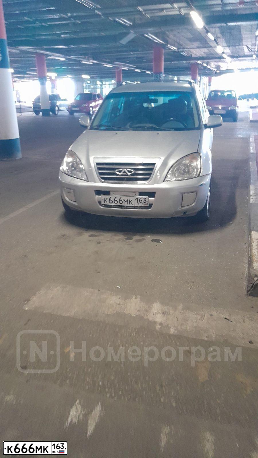 Фото автомобиля TOYOTA CAMRY, 2007 — госномер К666МК163. Цвет: Серый