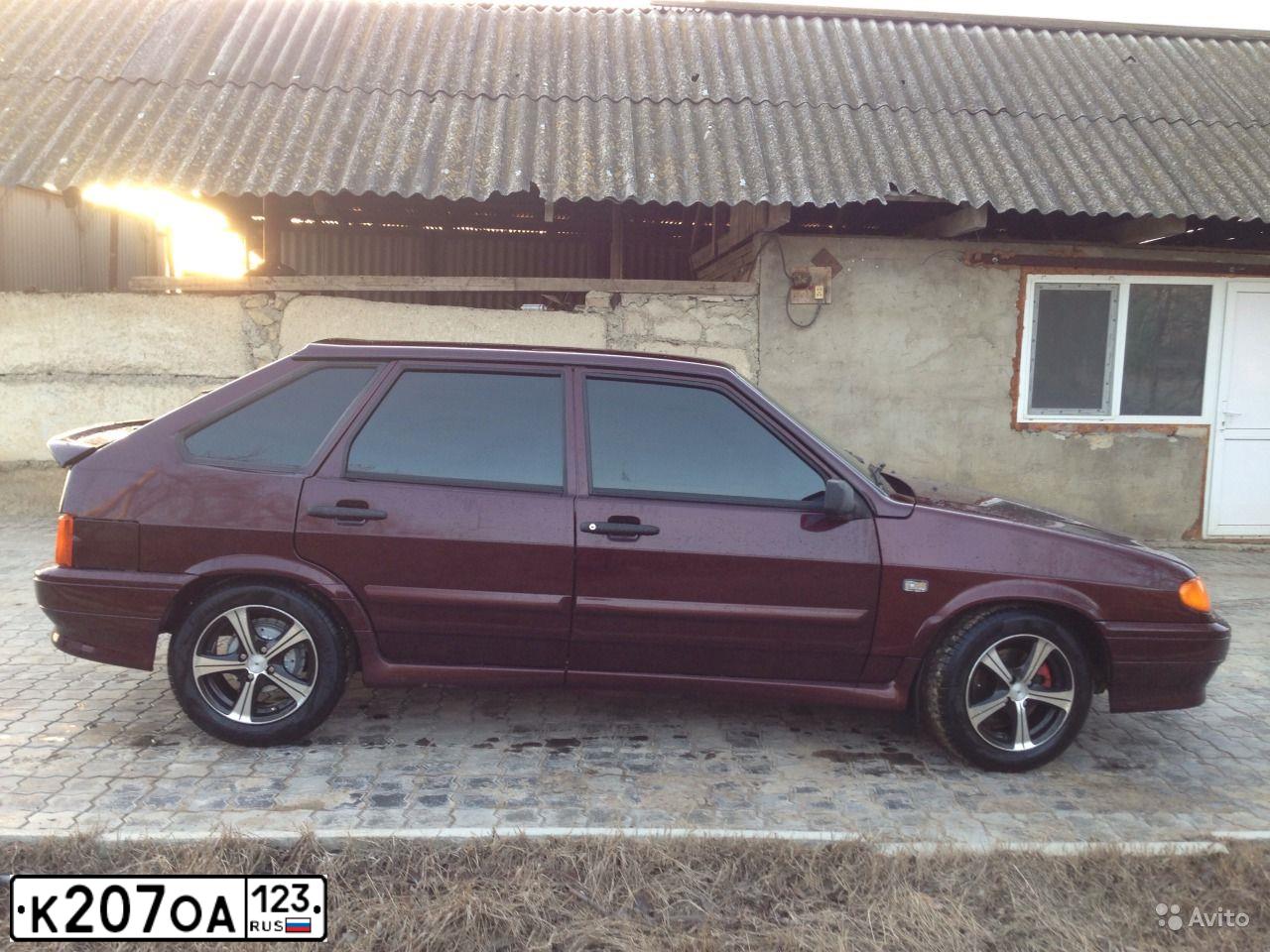 Фото автомобиля LADA 2114 SAMARA, 2011 — госномер О163ТН123. Цвет: ТЕМНО-ВИШНЕВЫЙ