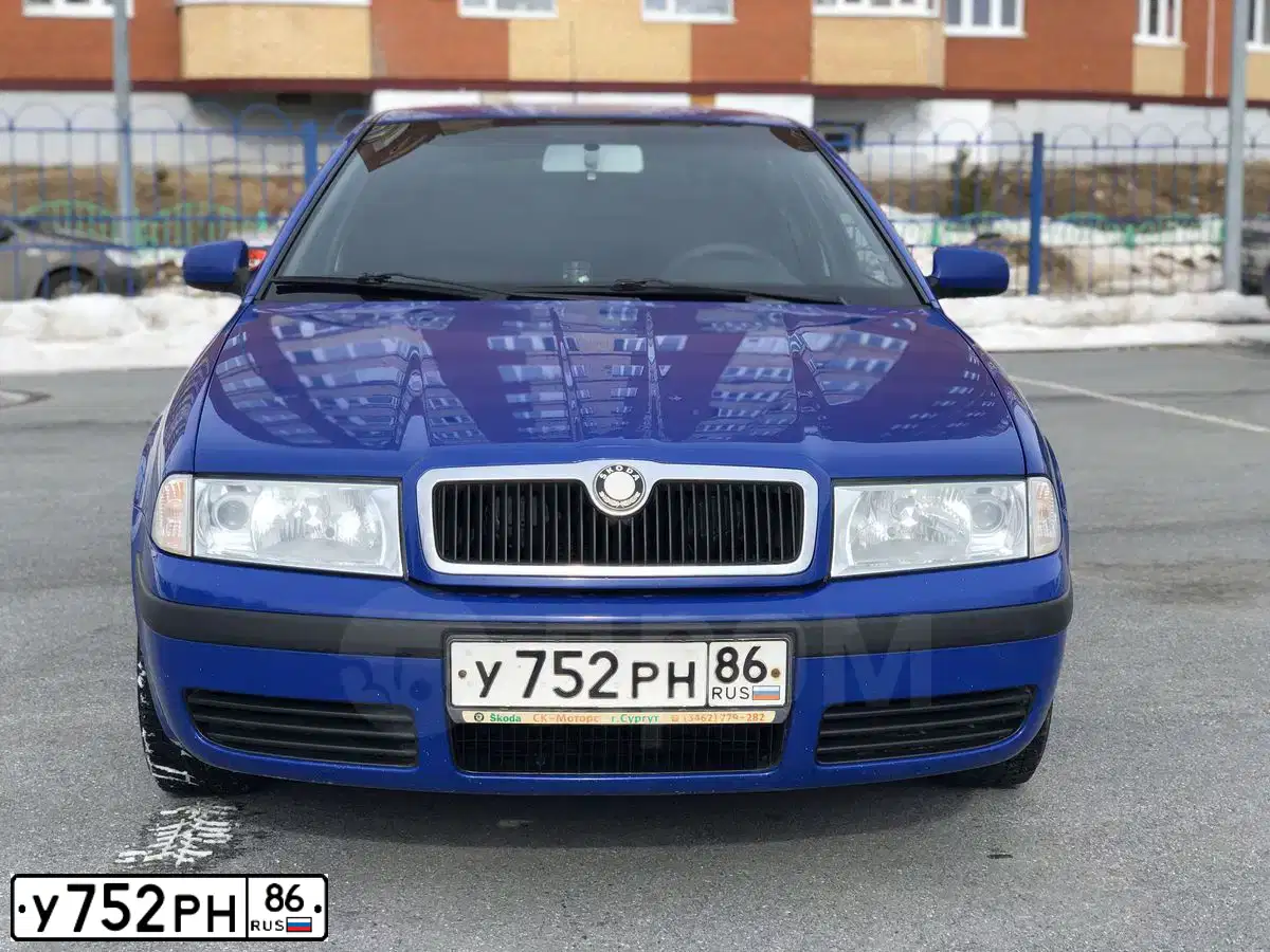 Фото автомобиля SKODA OCTAVIA, 2007 — госномер Р213КМ186