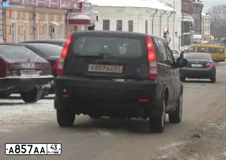 Фото автомобиля HONDA HR-V, 2000 — госномер В466УЕ43