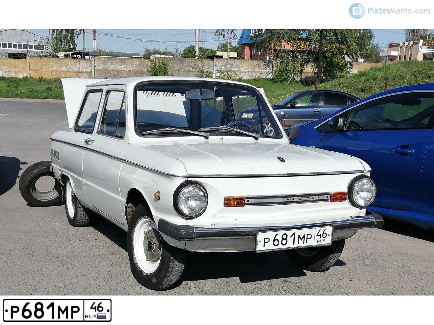 Фото автомобиля LADA 2121 NIVA, 2002 — госномер Р681МР46. Цвет: ЯРКО-БЕЛЫЙ