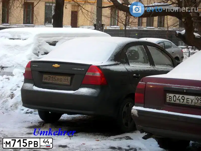 Фото автомобиля CHEVROLET AVEO, 2007 — госномер К603ЕМ21. Цвет: ЧЕРНЫЙ