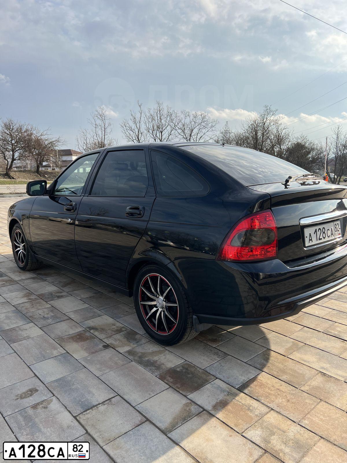 Фото автомобиля VAZ ВАЗ 217230, 2009 — госномер А128СА82. Цвет: ЧЕРНЫЙ