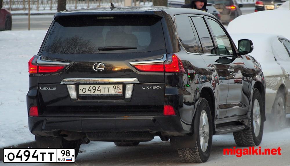 Фото автомобиля LEXUS LX, 2017 — госномер Е285ОЕ147