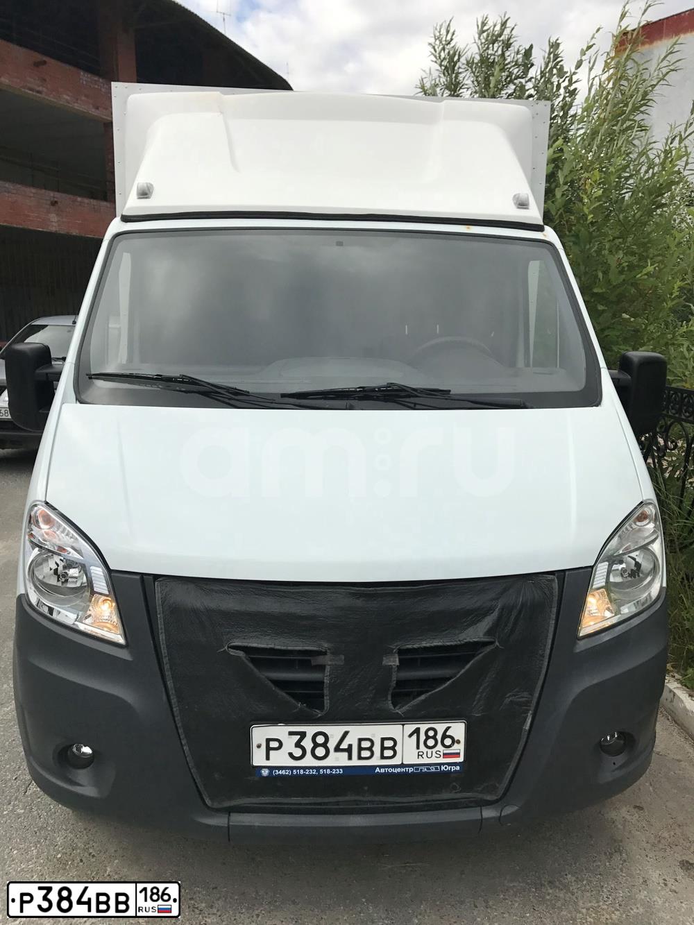 Фото автомобиля GAZ EL NEXT, 2014 — госномер Р384ВВ186. Цвет: Белый