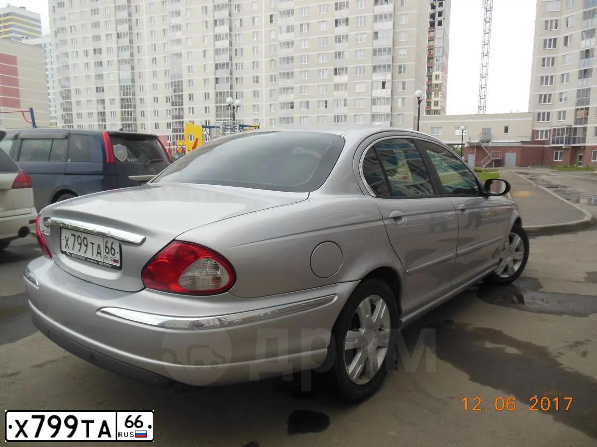 Фото автомобиля JAGUAR X-TYPE, 2005 — госномер Х598НЕ152. Цвет: СВЕТЛО-СЕРЫЙ