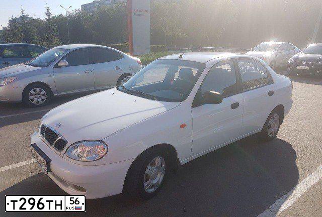 Фото автомобиля ZAZ CHANCE, 2012 — госномер Т296ТН56. Цвет: Белый