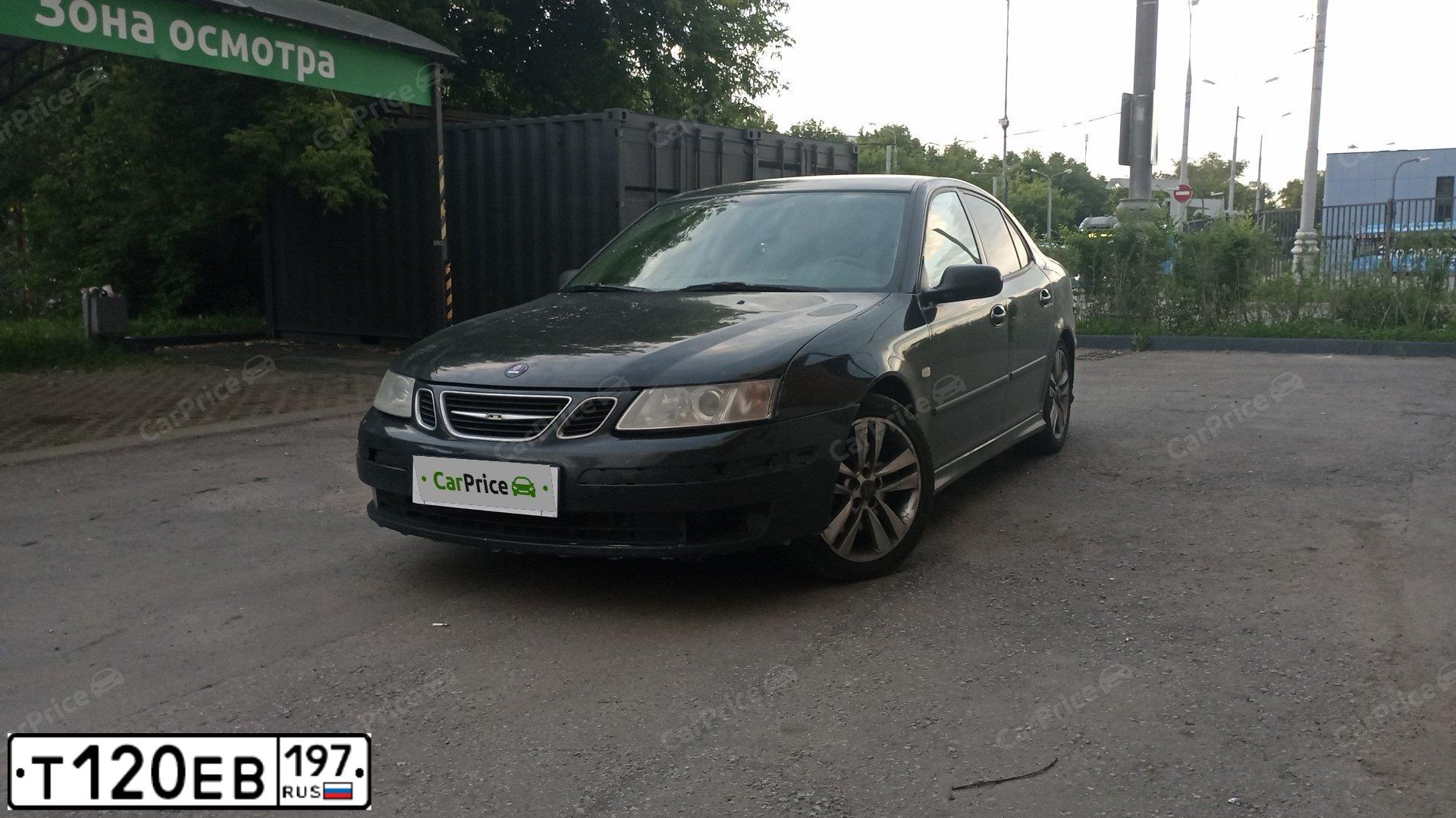 Фото автомобиля SAAB 9-3, 2007 — госномер К668ТО790. Цвет: ЧЕРНЫЙ