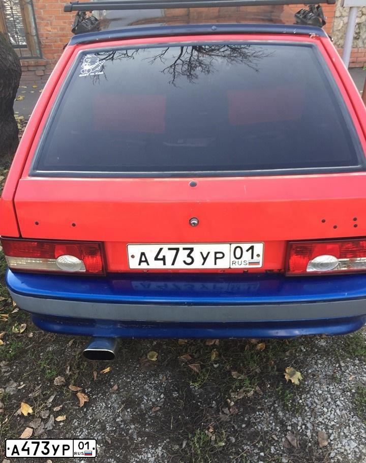 Фото автомобиля LADA 2108 SAMARA, 1988 — госномер Т544МА190. Цвет: КРАСНЫЙ