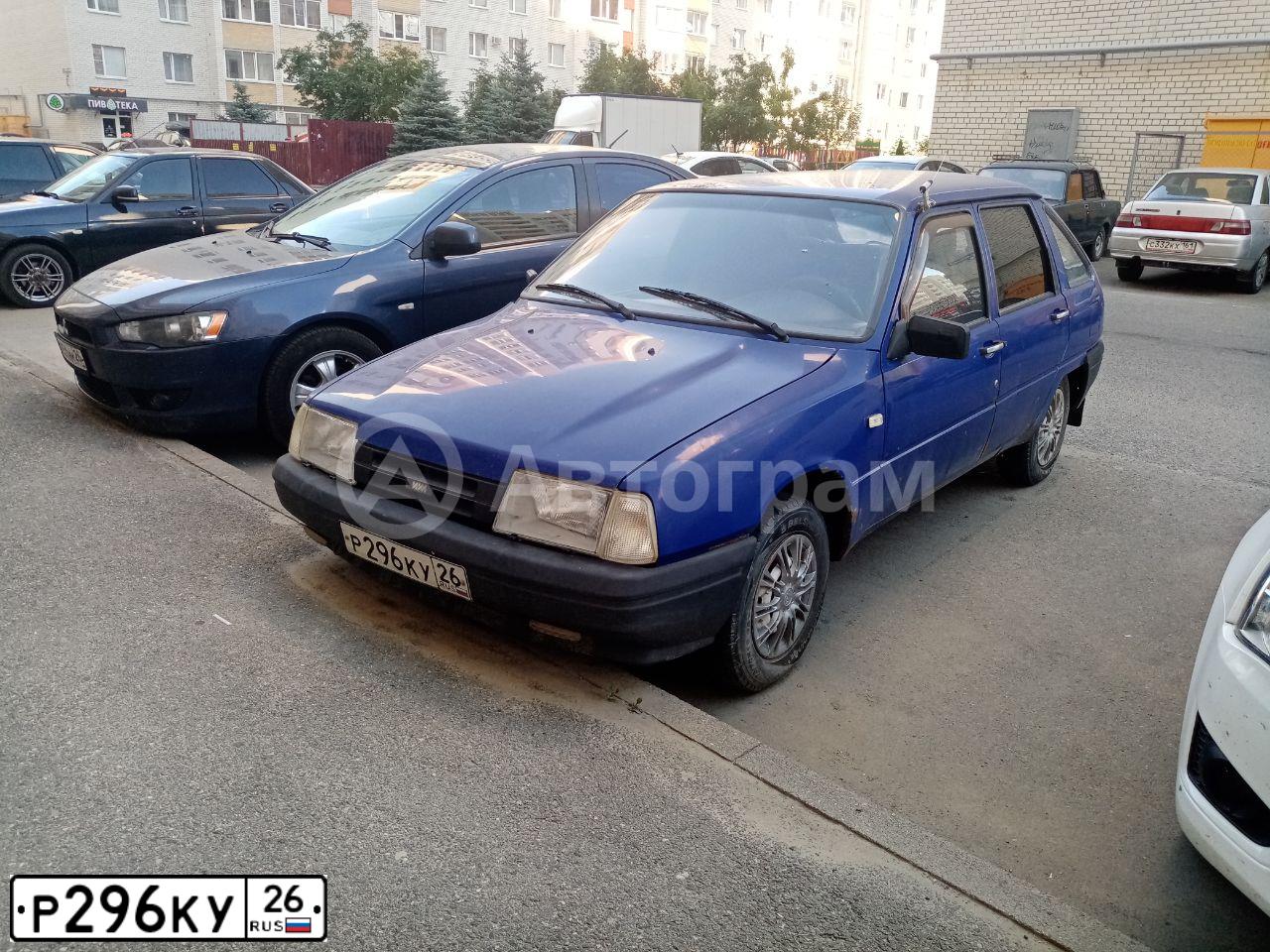 Фото автомобиля IZH 2126, 2003 — госномер Р296КУ26. Цвет: ОКЕАН