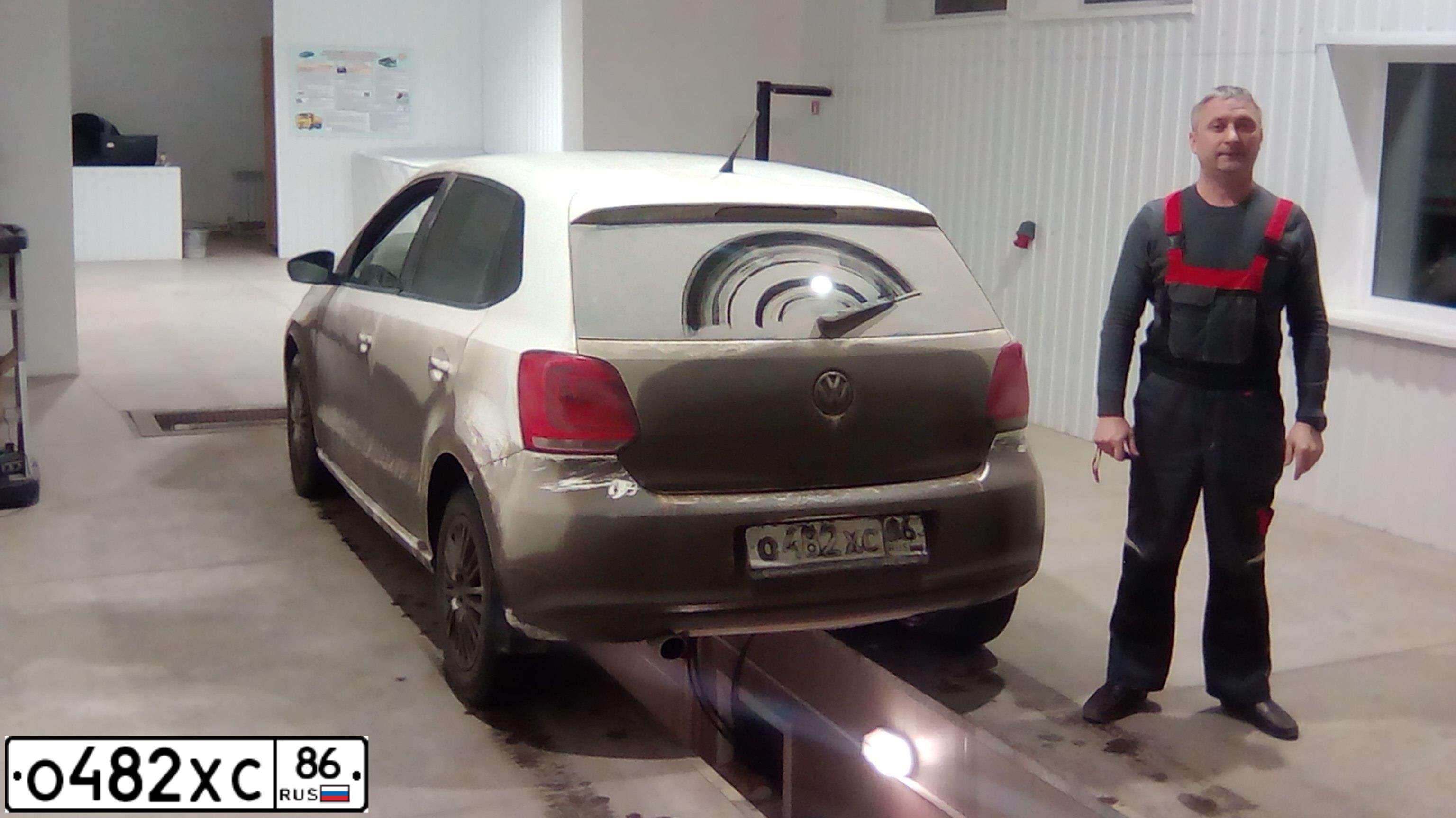Фото автомобиля VOLKSWAGEN POLO, 2011 — госномер Н753ХА774