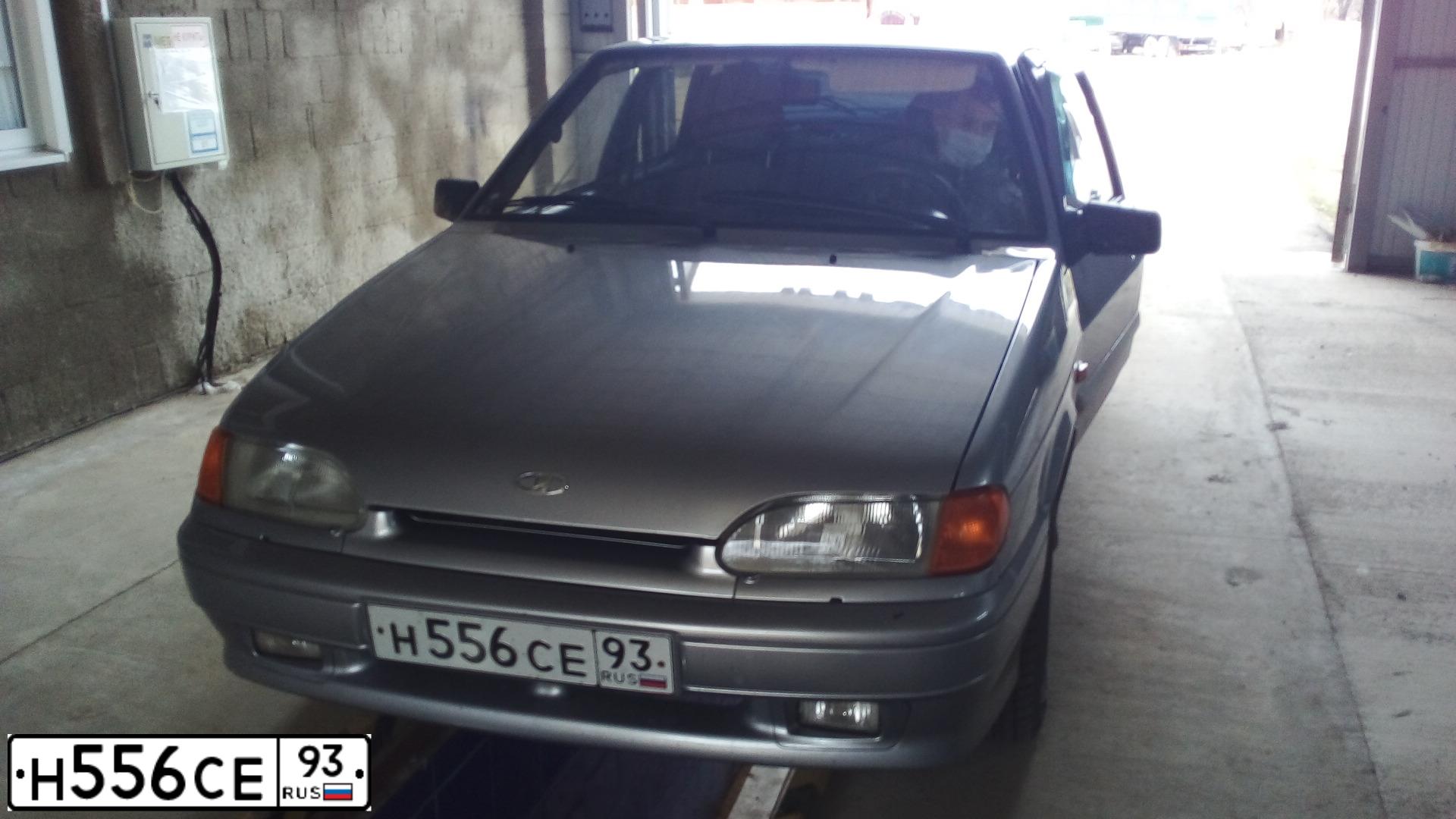 Фото автомобиля LADA 2114 SAMARA, 2009 — госномер Н556СЕ93. Цвет: СВЕТЛО-ГОЛУБОЙ