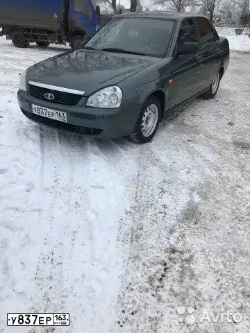 Фото автомобиля LADA 2170 PRIORA, 2008 — госномер В477ВК164. Цвет: СЕРО-СИНЕ ЗЕЛЕНЫЙ