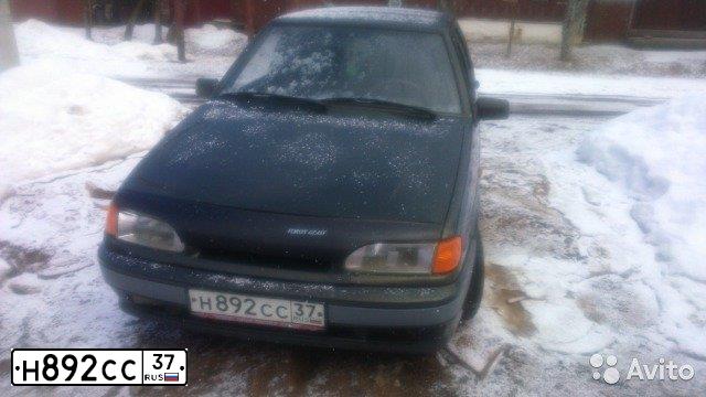 Фото автомобиля LADA 2114 SAMARA, 2006 — госномер Х388ВУ37. Цвет: Темно-зеленый