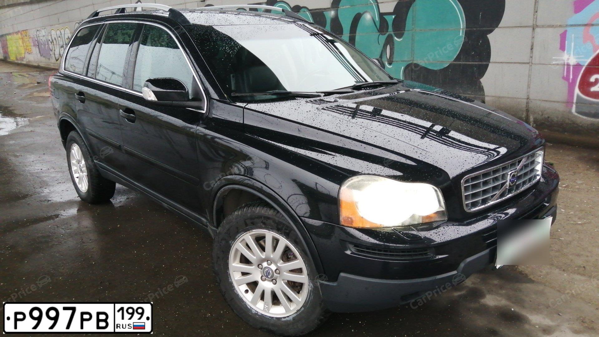 Фото автомобиля VOLVO XC90, 2006 — госномер К919ОУ13. Цвет: ЧЕРНЫЙ