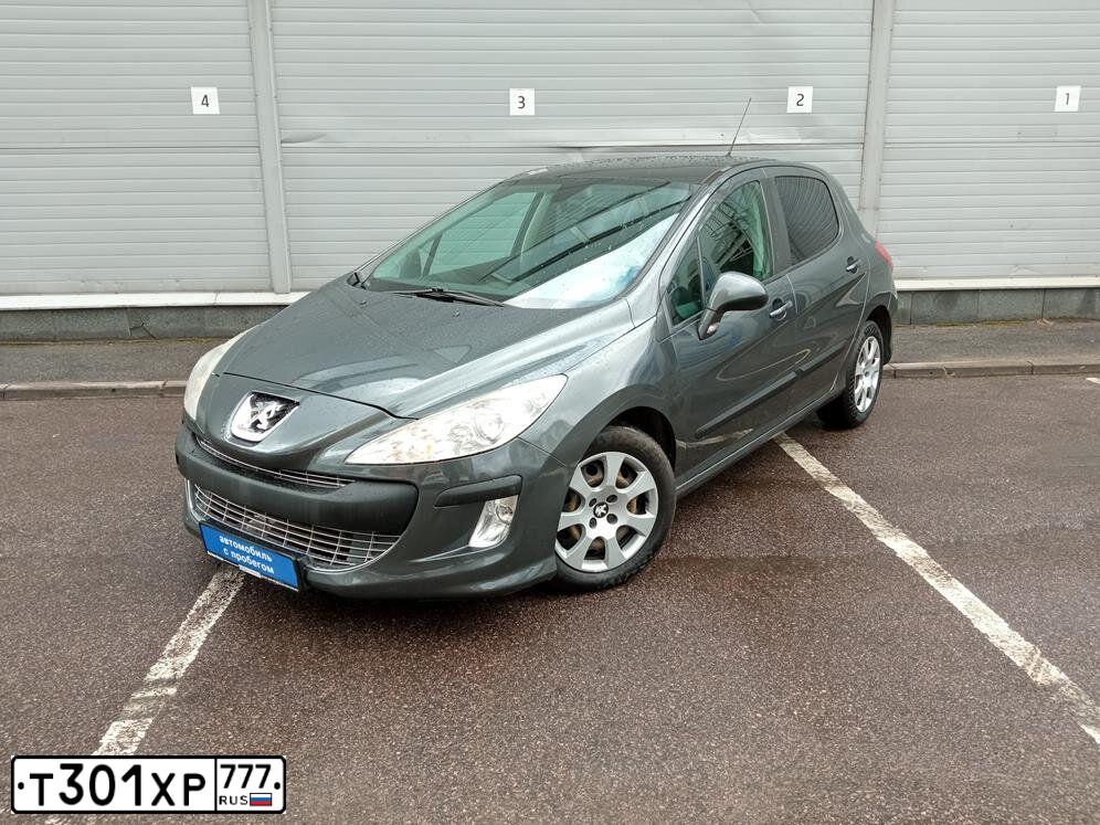 Фото автомобиля PEUGEOT 308, 2008 — госномер С519УХ77. Цвет: ТЕМНО-СЕРЫЙ