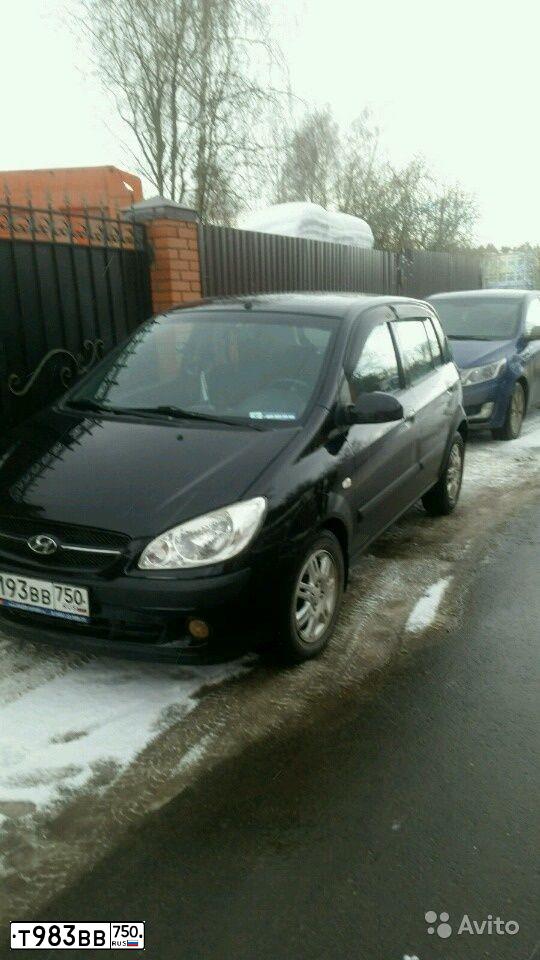 Фото автомобиля HYUNDAI GETZ, 2008 — госномер Т983ВВ750. Цвет: ГОЛУБОЙ