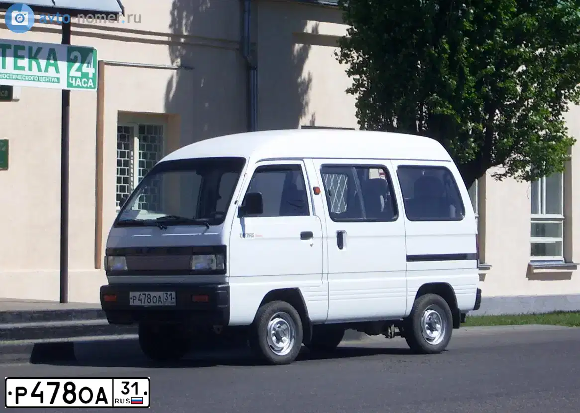 Фото автомобиля DAEWOO DAMAS, 1998 — госномер Х456РС123. Цвет: БЕЛЫЙ