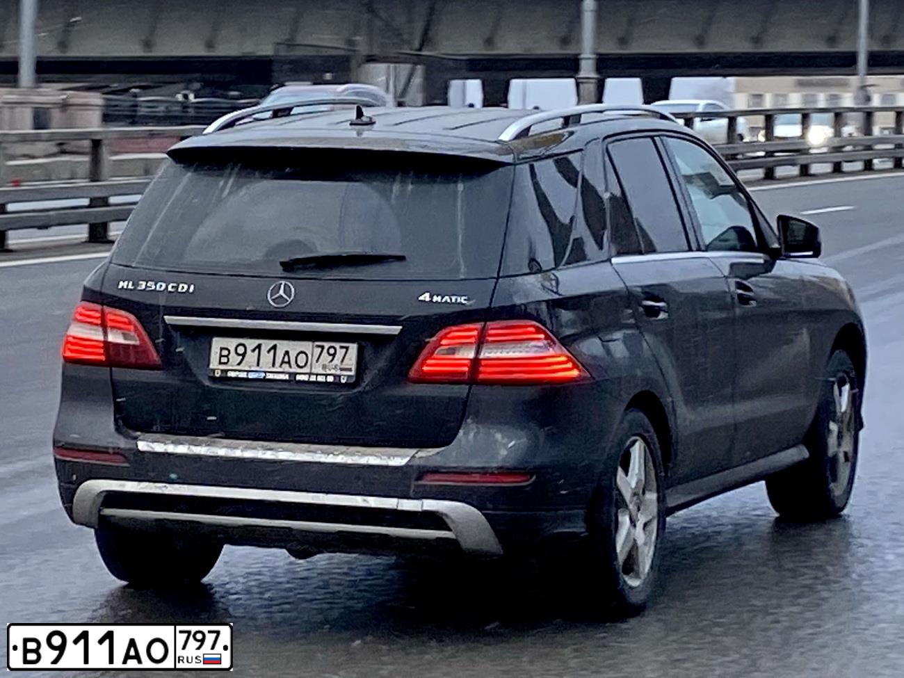 Фото автомобиля MERCEDES-BENZ ML350, 2013 — госномер Т535СР790