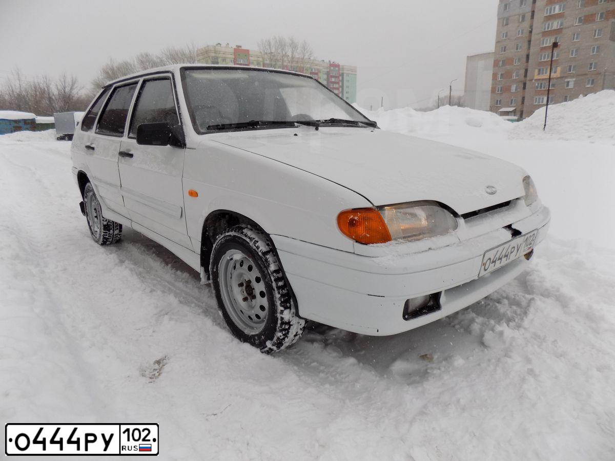 Фото автомобиля LADA 2114 SAMARA, 2011 — госномер М498АА702. Цвет: Белый