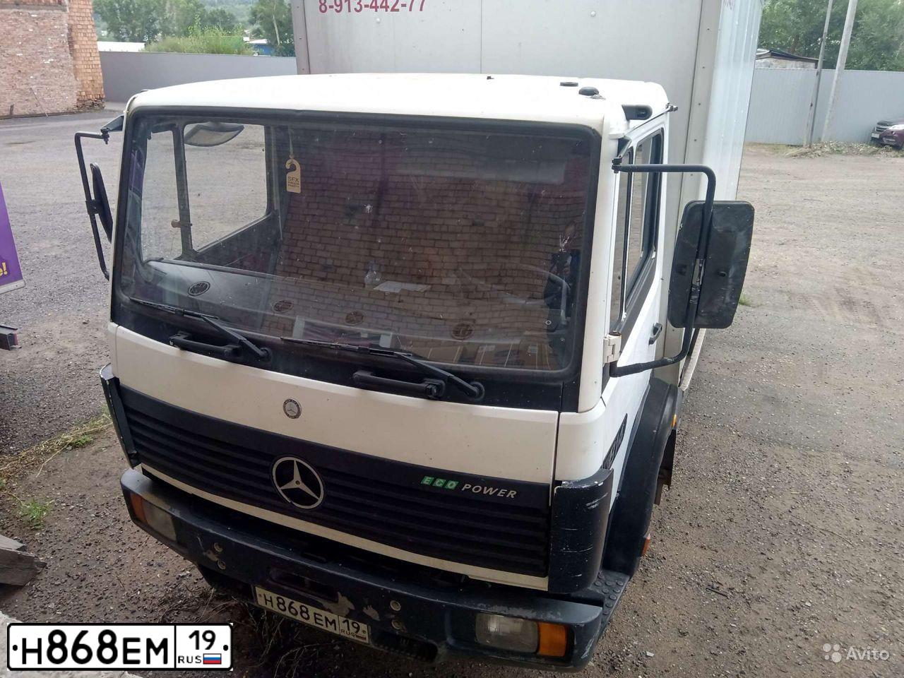 Фото автомобиля MERCEDES LKW 600-920, 1997 — госномер Х854ТР152. Цвет: СИНИЙ