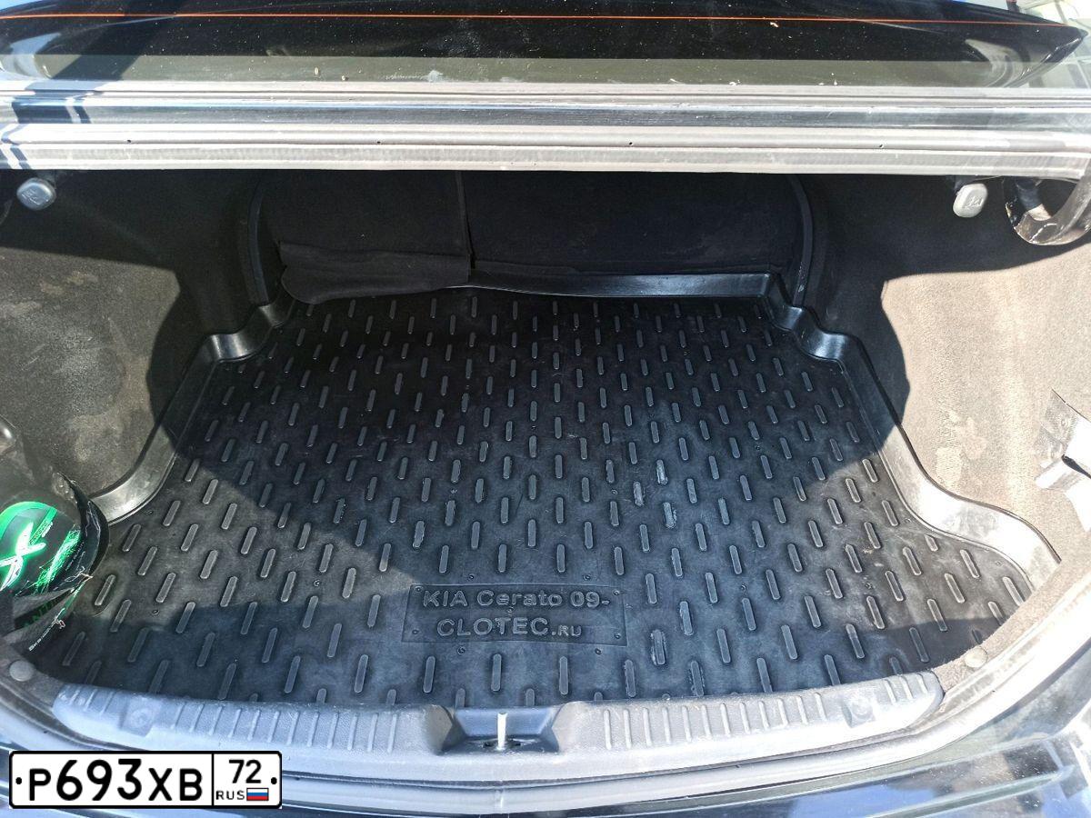 Фото автомобиля KIA CERATO, 2011 — госномер Х906РХ72. Цвет: ЧЕРНЫЙ