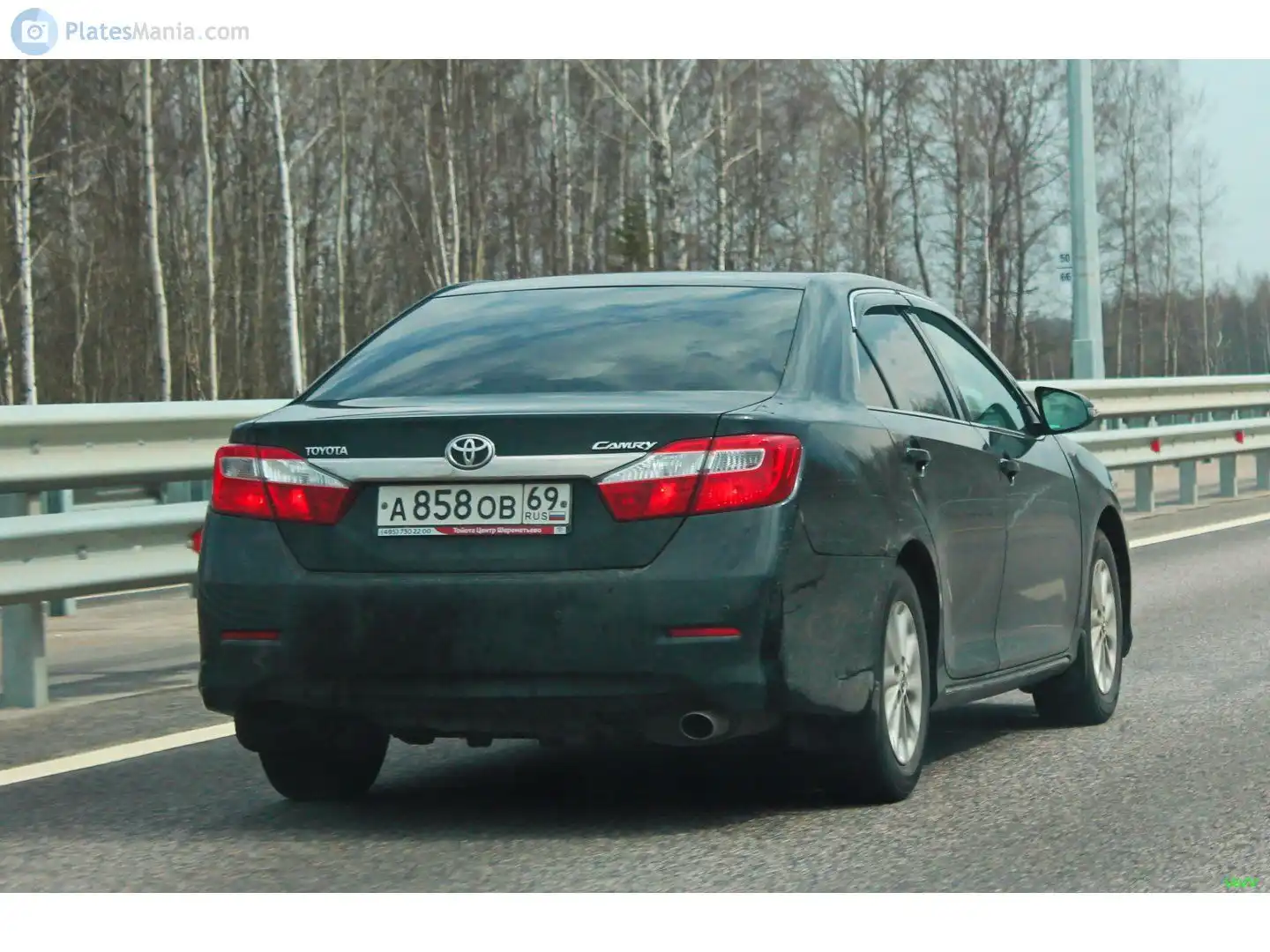 Фото автомобиля VOLKSWAGEN PASSAT, 2007 — госномер А858ОВ69. Цвет: ЧЕРНЫЙ