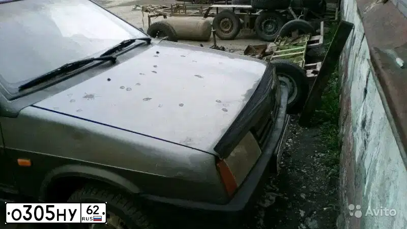Фото автомобиля LADA 2109 SAMARA, 1995 — госномер А525КК77. Цвет: Серый