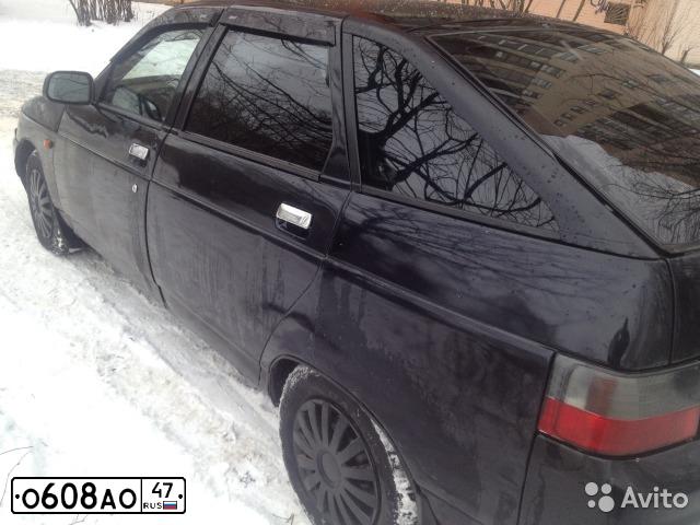 Фото автомобиля LADA 2112, 2008 — госномер У650МТ47. Цвет: СРЕДНИЙ СЕРО-ЗЕЛ МЕТ