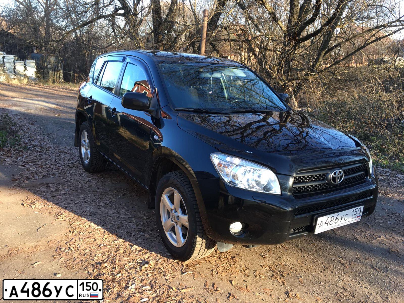 Фото автомобиля TOYOTA RAV4, 2008 — госномер А799НК57. Цвет: ЧЕРНЫЙ
