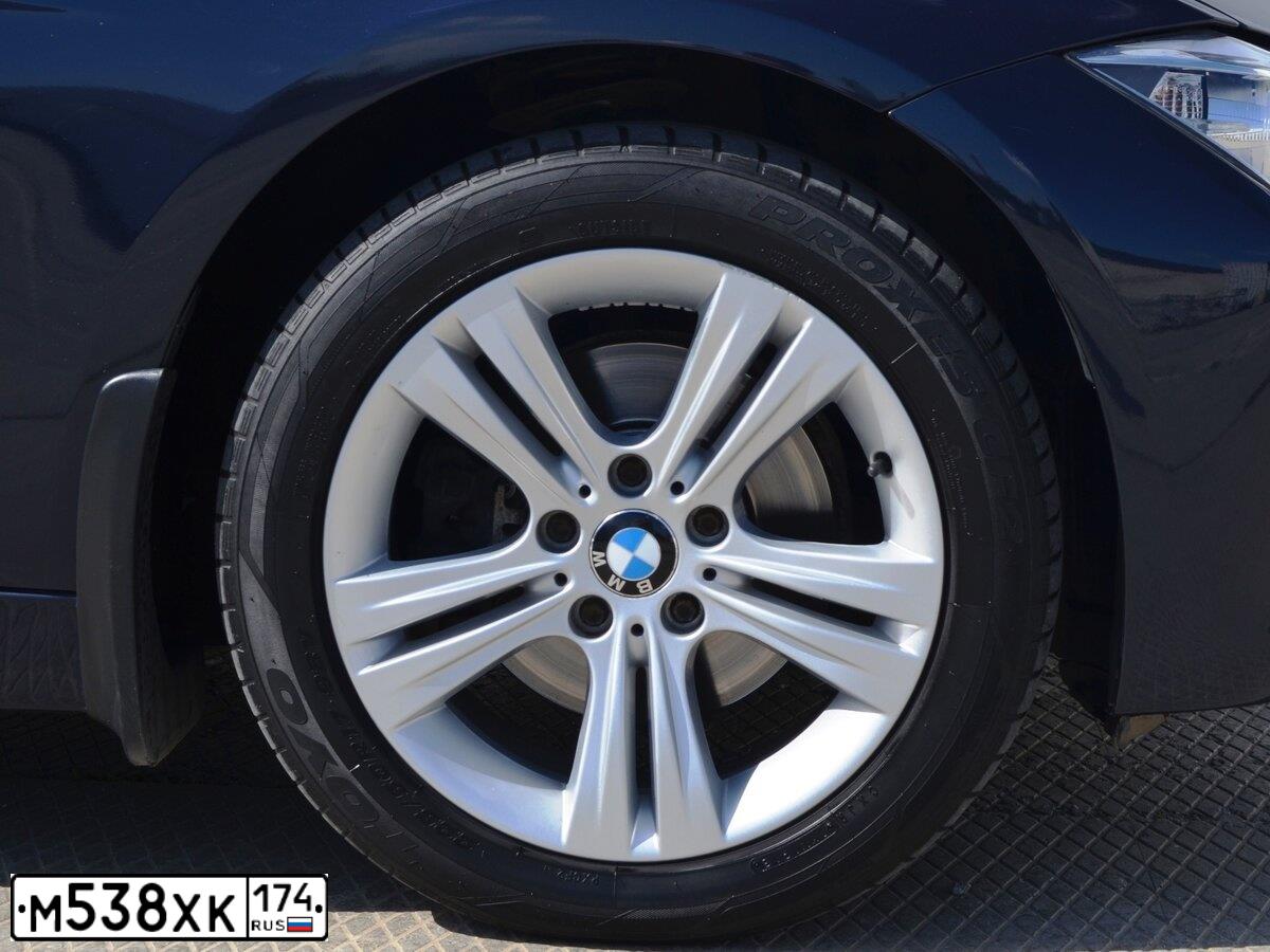 Фото автомобиля BMW SERIE 3, 2012 — госномер О444СТ86. Цвет: СИНИЙ