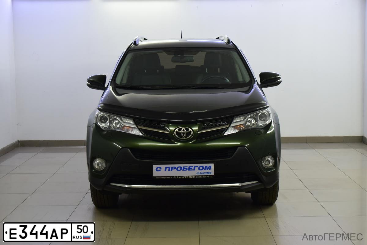 Фото автомобиля TOYOTA  RAV 4, 2013 — госномер В275ТА69. Цвет: ЗЕЛЕНЫЙ ТЕМНЫЙ